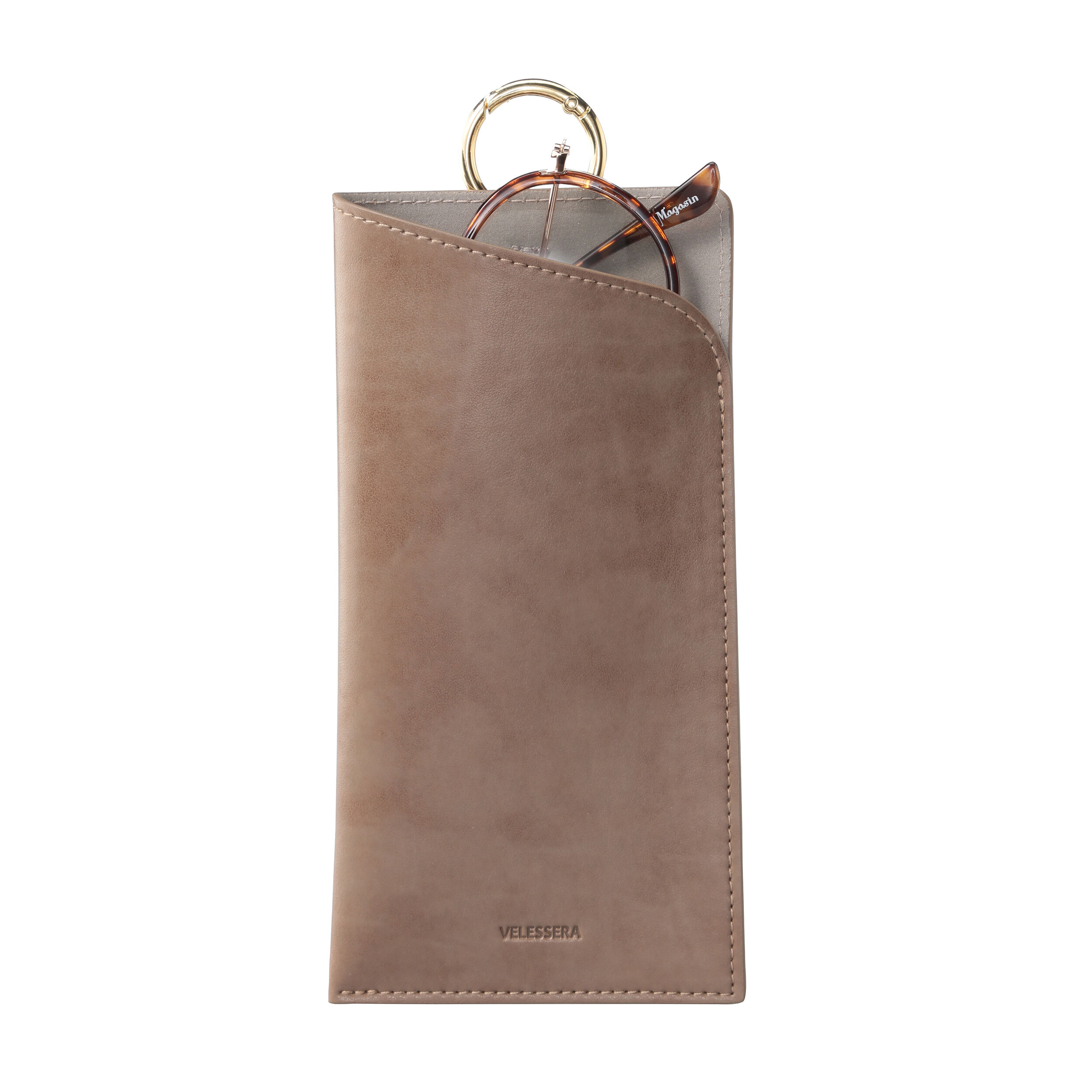 Velessera「カラビナ付きメガネケース／ウ゛ェレセラ」|メガネ|