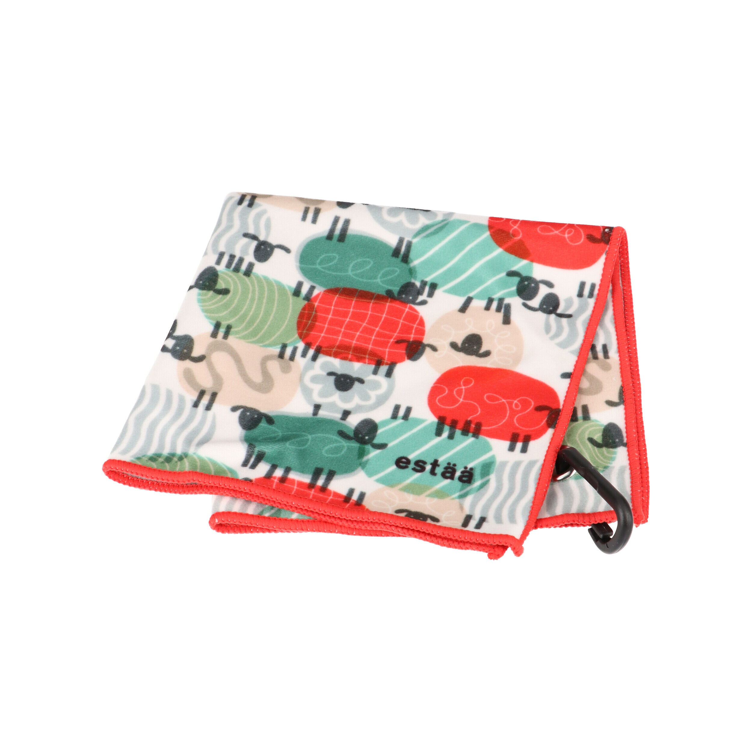  「くっつきタオル／ｅｓｔａａ」|タオル|レッド