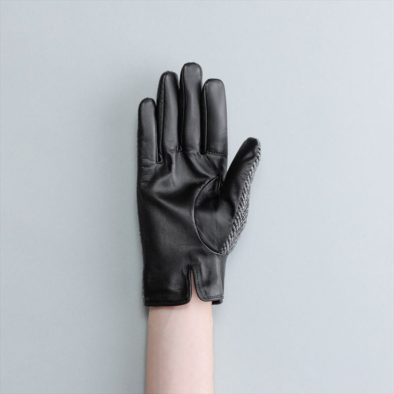 BACKYARD FAMILY「ハリスツイード 手袋 メンズ 通販 Harris Tweed グローブ 手ぶくろ 防寒 抗菌 通勤」|手袋|