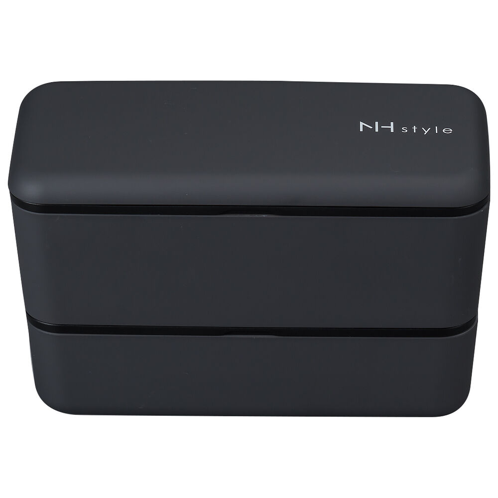 BACKYARD FAMILY「弁当箱 お弁当箱 2段 好評 ランチケース ランチボックス ランチグッズ 保存容器 二段 お弁当」|食器・キッチングッズ|グレー2