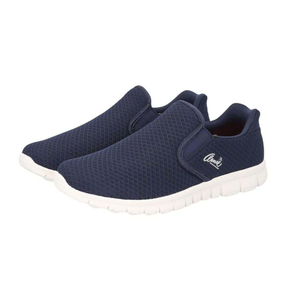 BACKYARD FAMILY「アーニーアーノルドパーマー スニーカー AN2202 通販 シューズ ウォーキングシューズ」|スリッポン|ブルー1