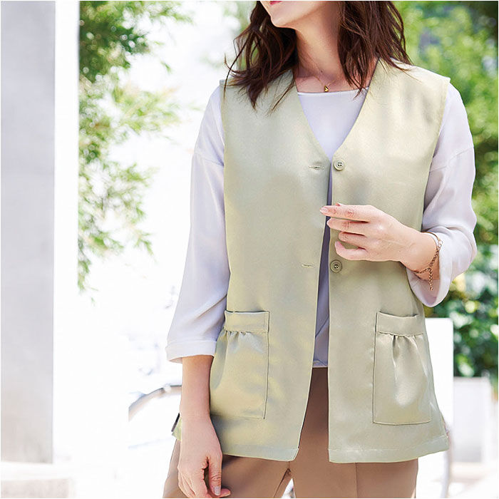 BACKYARD FAMILY「手ぶら ベスト レディース 通販 手ぶらベスト トップス 羽織り羽織 多機能ポケット 8ポケット」|その他|