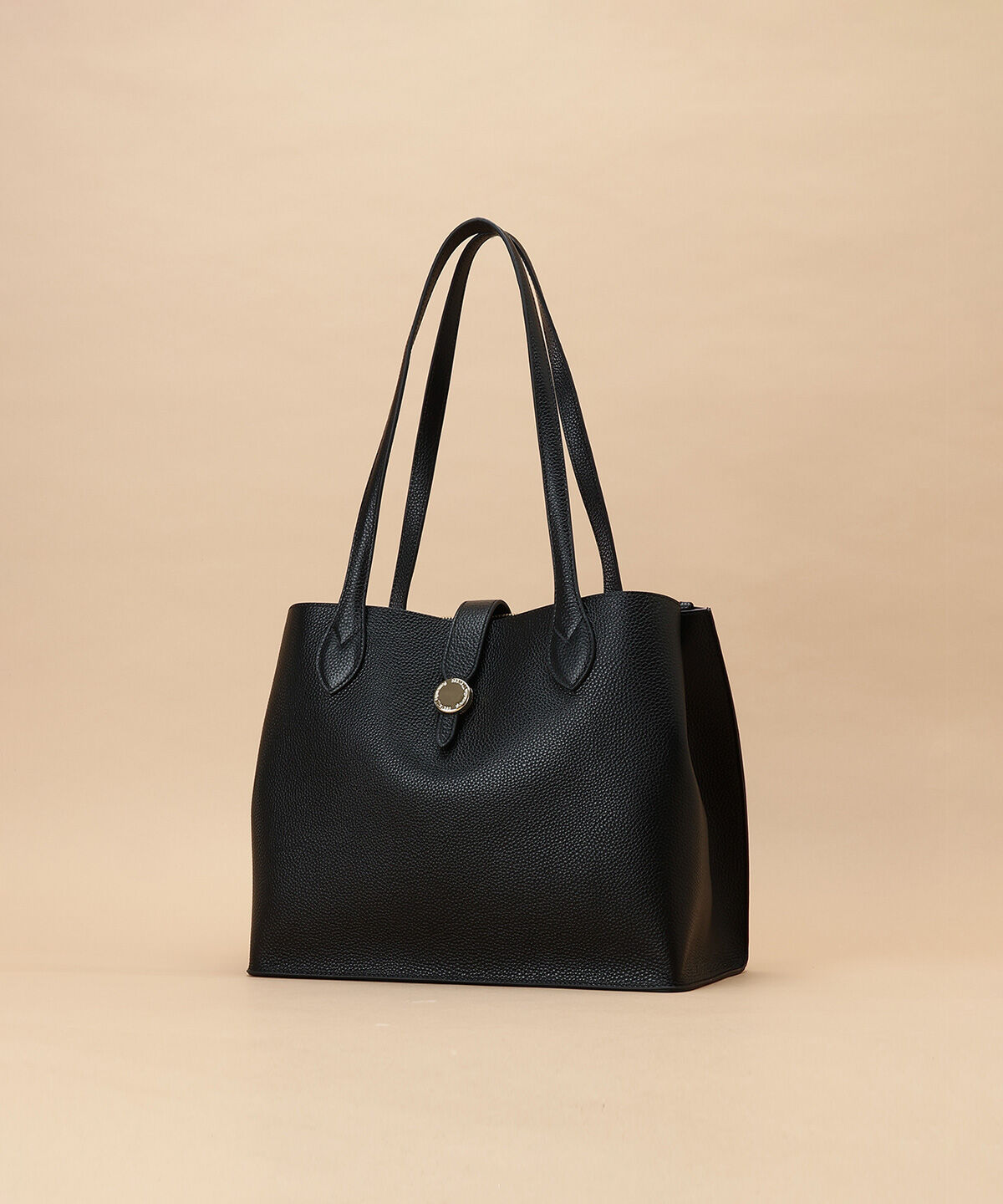 Samantha Thavasa「サークルモチーフスクエアレザートートバッグ 大サイズ」|トートバッグ|