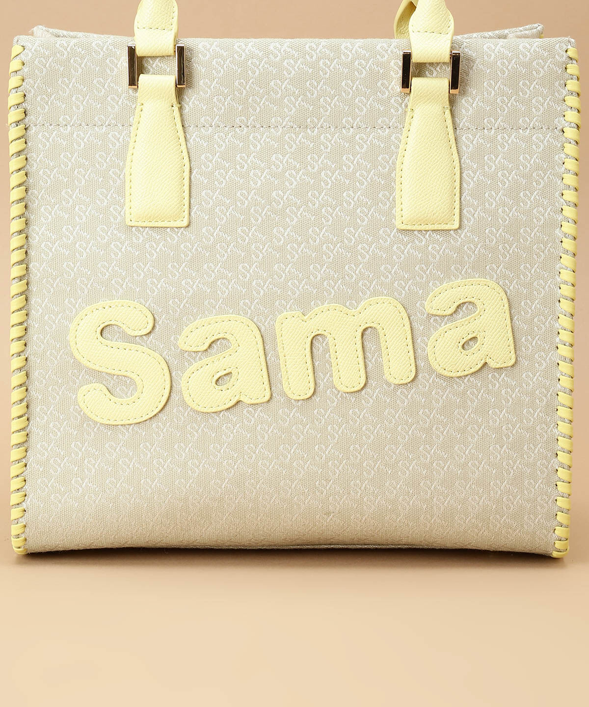 Samantha Thavasa「ST Jacquard サマタバスクエアトートバッグ」|トートバッグ|