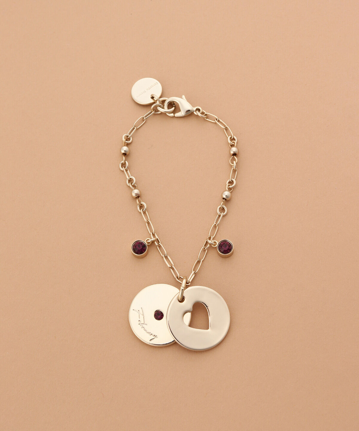 Samantha Thavasa「バースデーストーンカラービジューチャーム（2月）」|チャーム・キーホルダー|