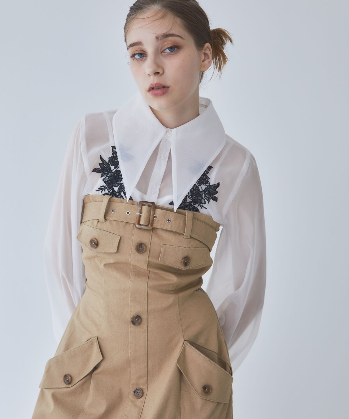 REDYAZEL「バストベルトベアワンピース」|ワンピース|