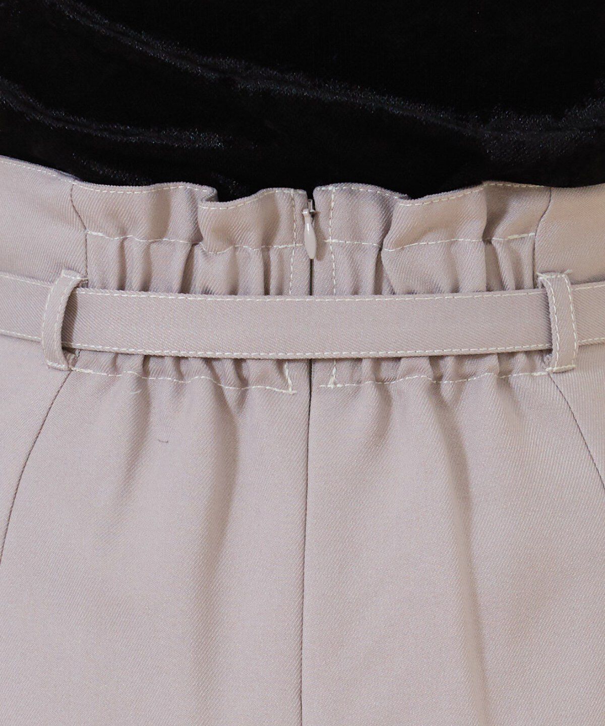 REDYAZEL「ベルティッドウーリッシュミニスカート」|台形|