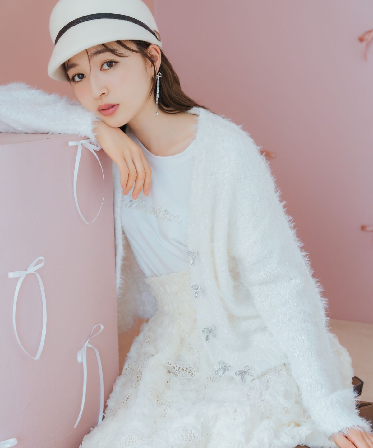 WILLSELECTION「レースバルーンスカート」|フレア|