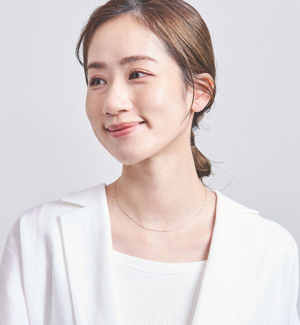 UNITED ARROWS「＜les bonbon＞10K SIMPLITY ネックレス」|ネックレス|