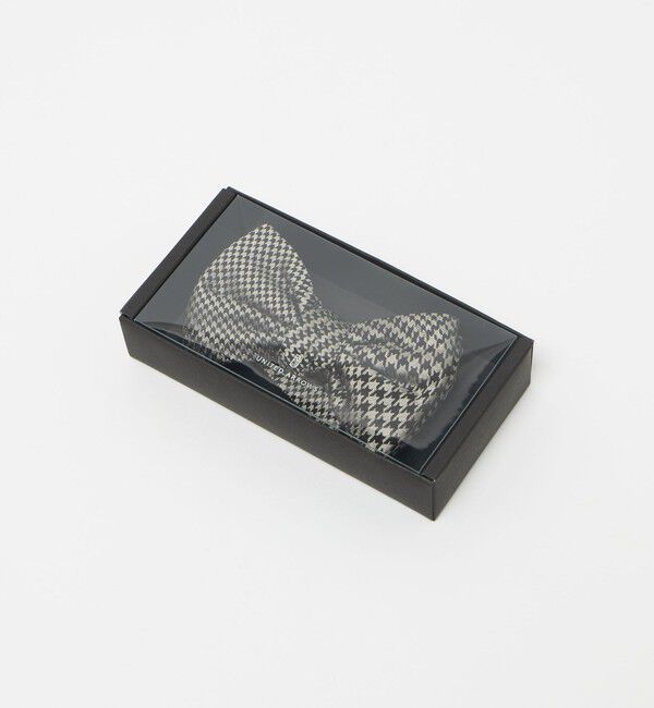 UNITED ARROWS「シルク チェック ジャカード ボウタイ」|ネクタイ・蝶ネクタイ|