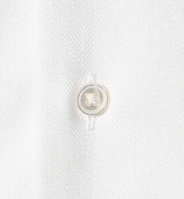 UNITED ARROWS「イージーケア AG ヘリンボーン セミワイドカラーシャツ -抗菌防臭-」|シャツ・ブラウス|