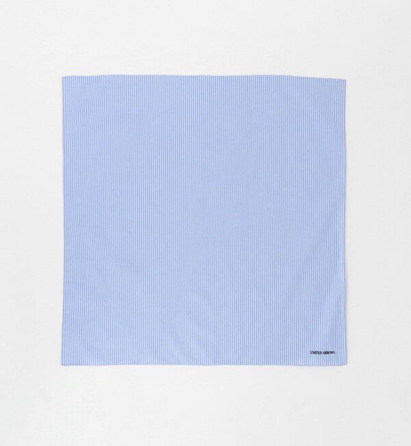 UNITED ARROWS「コットン ストライプ ハンカチ」|ハンカチ|