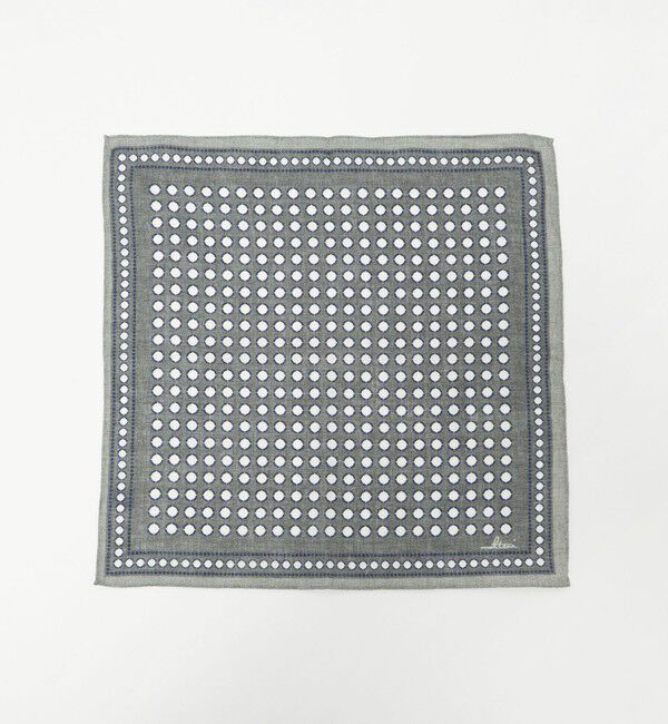 UNITED ARROWS「＜molteni＞サークル ポケットチーフ」|ハンカチ|