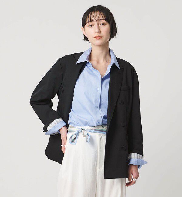 UNITED ARROWS「ビッグシルエット 6ボタン テーラードジャケット」|テーラードジャケット|