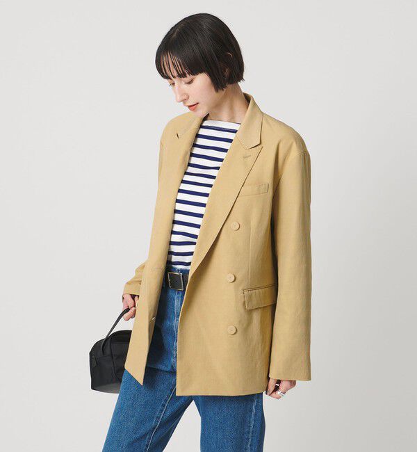 UNITED ARROWS「ビッグシルエット 6ボタン テーラードジャケット」|テーラードジャケット|