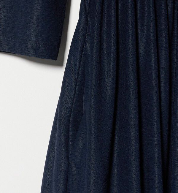 UNITED ARROWS「ギャザー ドレープ ワンピース ‐ウォッシャブル‐」|ワンピース|