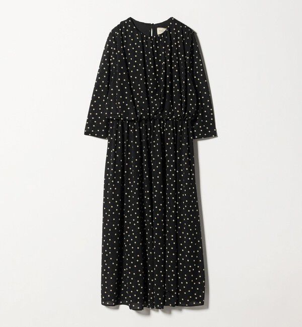 UNITED ARROWS「ギャザー ドレープ ワンピース ‐ウォッシャブル‐」|ワンピース|