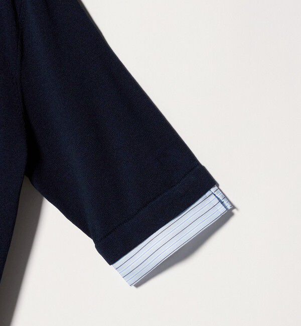 UNITED ARROWS「ポロコンビ 4WAY ニット ‐ウォッシャブル‐」|ニット・セーター|