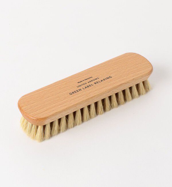 UNITED ARROWS green label relaxing「GLR ピッグシューズブラシ 豚毛ブラシ シューケア」|シューケア|WHITE