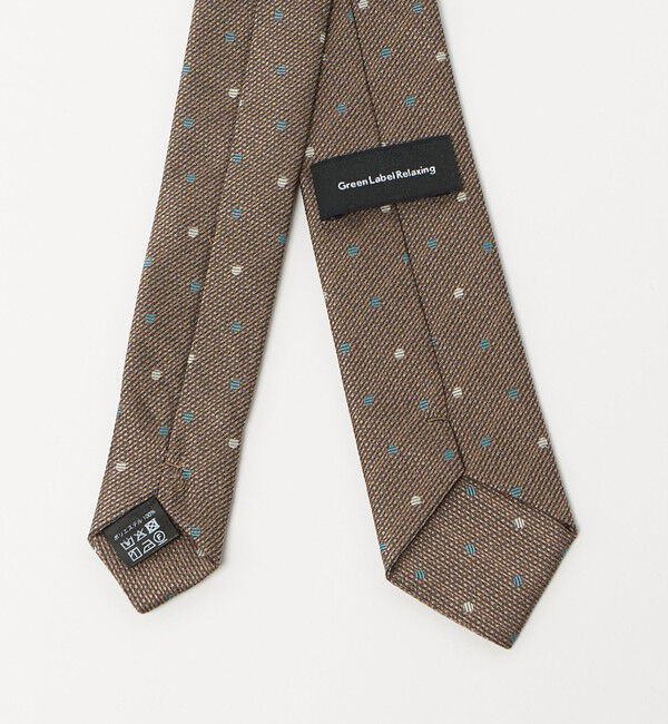 UNITED ARROWS green label relaxing「ネクタイ チーフ セット（ドット） / キッズ 手洗い可能」|ネクタイ・蝶ネクタイ|