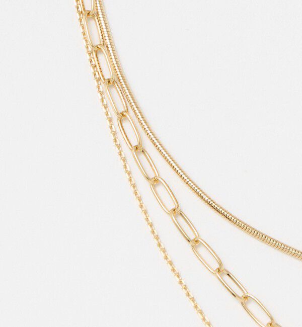 UNITED ARROWS green label relaxing「3WAY 3連ネックレス」|ネックレス|