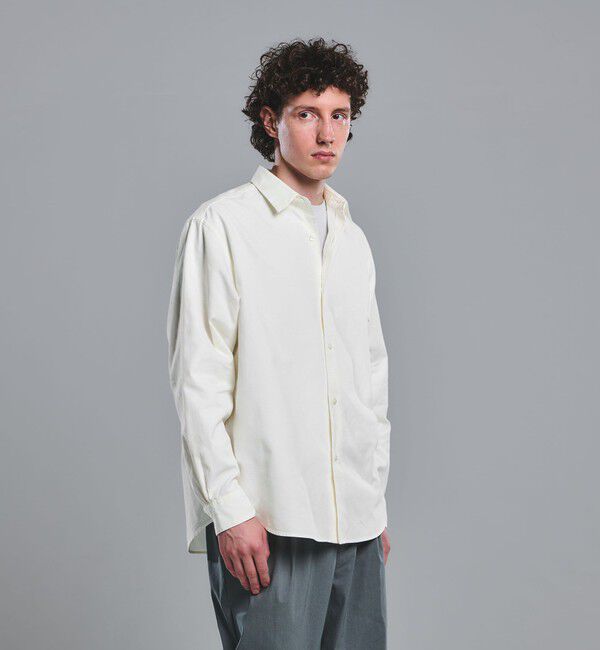 UNITED ARROWS green label relaxing「FINE BASIC スビン オックスフォード ジャストルーズ シャツ」|シャツ・ブラウス|