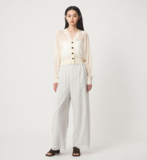 EMMEL REFINES「＜EMMEL REFINES＞EM HW ラメシアー カーディガン」|カーディガン|