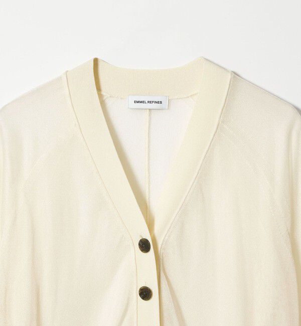 EMMEL REFINES「＜EMMEL REFINES＞EM HW ラメシアー カーディガン」|カーディガン|