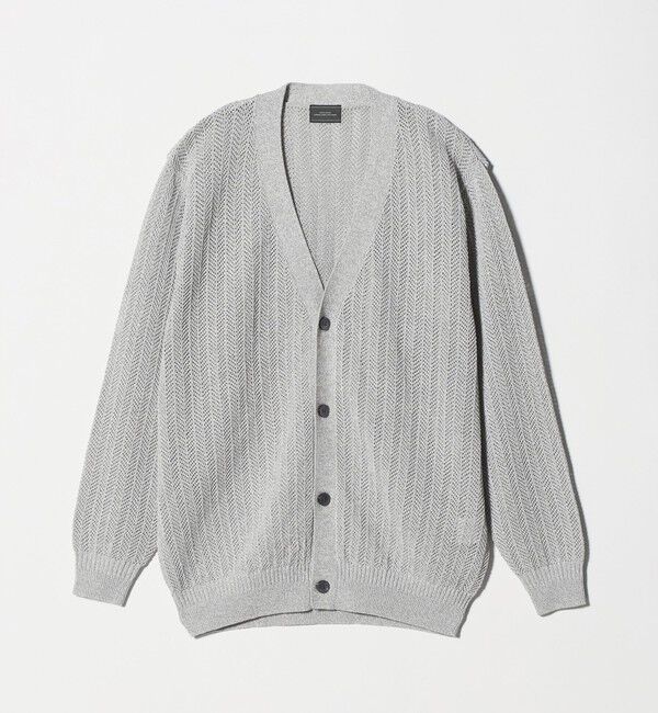 UNITED ARROWS green label relaxing「ミックス メランジ メッシュ カーディガン」|カーディガン|