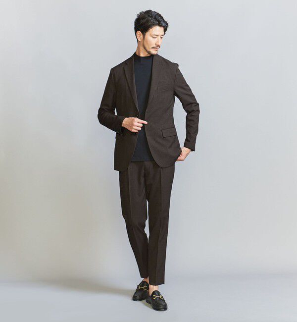 BEAUTY&YOUTH UNITED ARROWS「【WEB限定 WARDROBE SMART】LANATEC セットアップ/背抜きジャケット＆イージーパンツ」|スーツ|