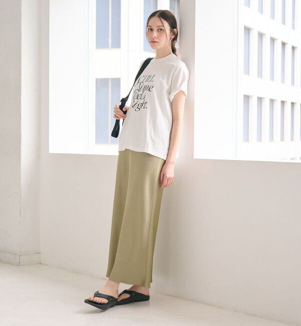 BEAUTY&YOUTH UNITED ARROWS「ポリエステルサテン マーメイドフレアスカート 」|スカート|