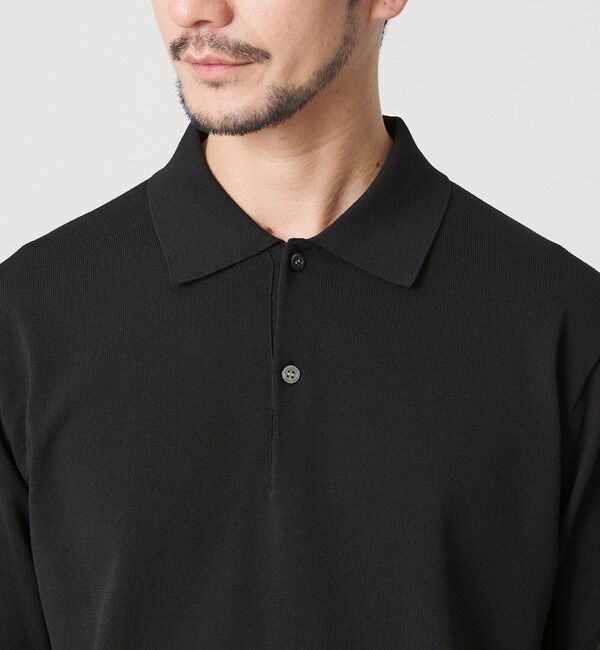 BEAUTY&YOUTH UNITED ARROWS「【WEB限定 WARDROBE SMART】KOUKIN ハイゲージ ニット ポロシャツ【抗菌・防臭】」|ニット・セーター|