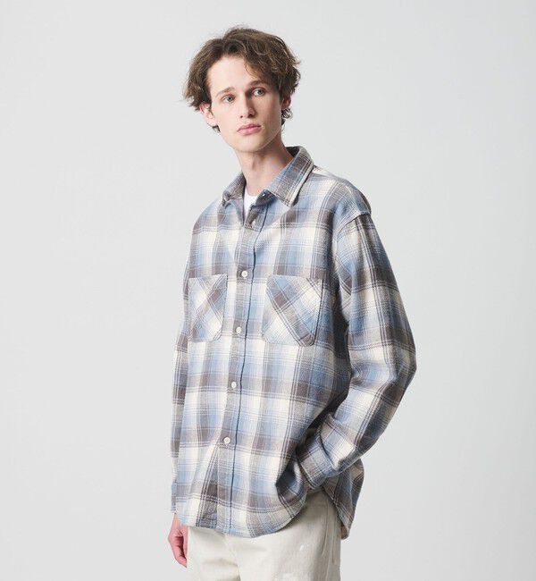 California General Store「＜CGS.＞コットン ネル チェック シャツ」|シャツ・ブラウス|