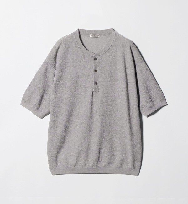 BEAUTY&YOUTH UNITED ARROWS「エアミラノ ヘンリーネック ニット ウォッシャブル 抗菌 防臭機能付き 」|ニット・セーター|