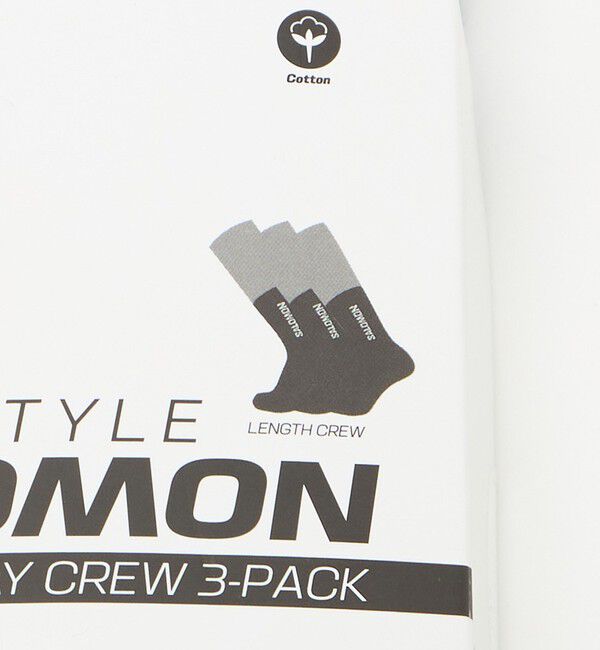 BEAUTY&YOUTH UNITED ARROWS「＜Salomon＞EVERYDAY CREW 3P ソックス」|ソックス|