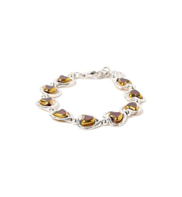 Ray BEAMS 「〇Otro Accesorio / ハート レイヤード ブレスレッド」|ブレスレット・バングル|