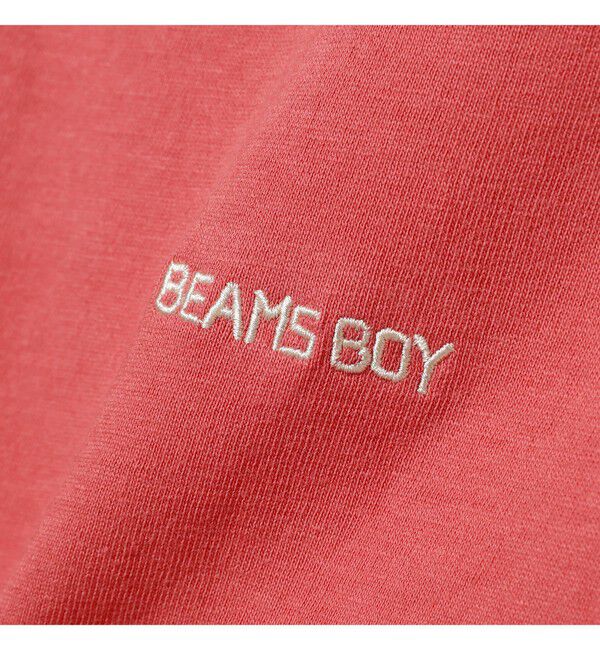 BEAMSBOY「ボーイ エンブロイダリー クルー Tシャツ」|Tシャツ・カットソー|
