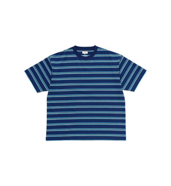 BEAMS「ルーズ ボーダー Tシャツ」|Tシャツ・カットソー|BLUE
