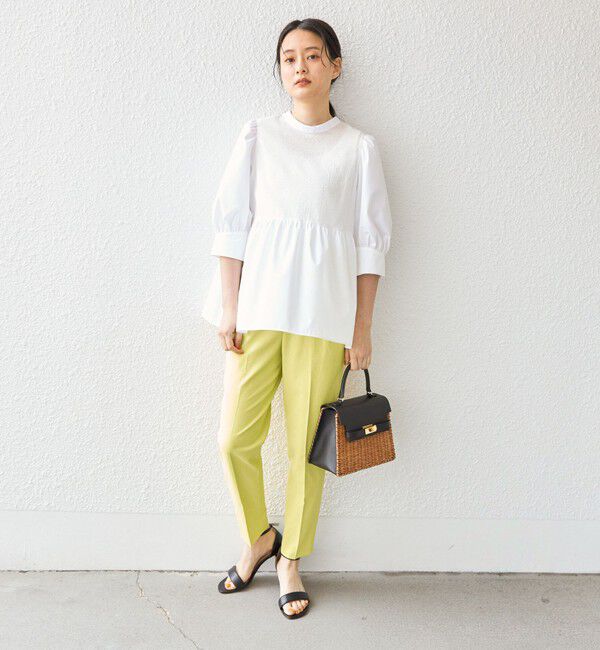 SHIPS for women「〈手洗い可能〉ドライオックス テーパード パンツ◇」|その他|