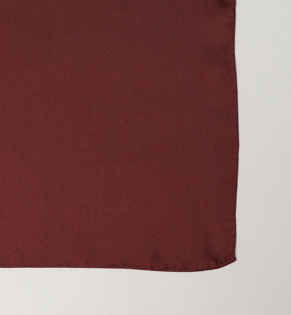 SHIPS「SHIPS: シルク ツイル チーフ」|ハンカチ|