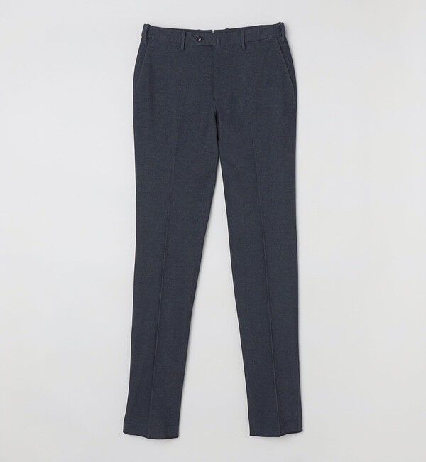 SHIPS「SHIPS: 〈ウエスト調整可能〉 ジャージ ドビー パンツ」|チノ|コバルトブルー