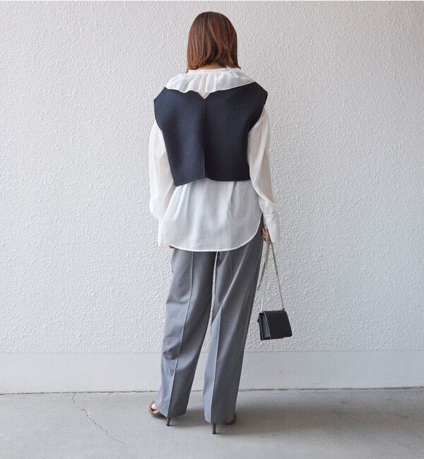 SHIPS for women「〈手洗い可能〉2タック トラウザー パンツ」|その他|