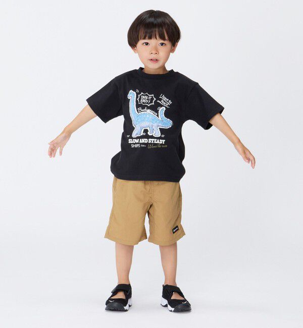 SHIPS Colors 「《一部追加予約》SHIPS Colors:スパンコール ステッチ プリント TEE(100~130cm)◆」|Tシャツ・カットソー|