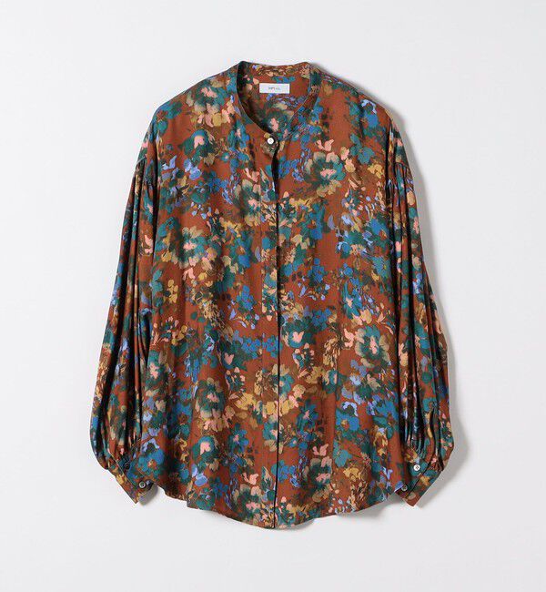 SHIPS any「SHIPS any: 〈手洗い可能〉TROUILLET フラワー プリント シャツ ブラウス」|シャツ・ブラウス|