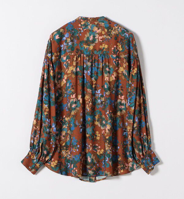 SHIPS any「SHIPS any: 〈手洗い可能〉TROUILLET フラワー プリント シャツ ブラウス」|シャツ・ブラウス|