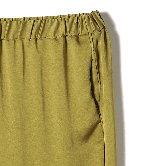 SHIPS for women「SHIPS Primary Navy Label:〈手洗い可能〉サテン イージー パンツ」|その他|