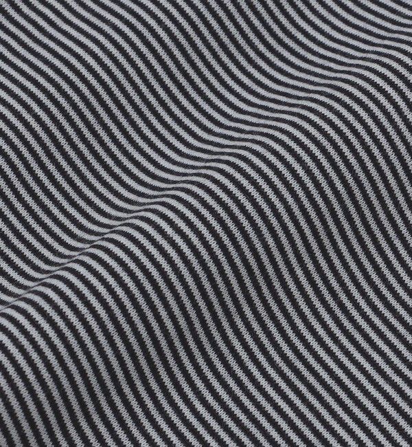 SHIPS「SHIPS: HANDFRAME 16ゲージ マイクロボーダー クルーネック ニット」|ニット・セーター|