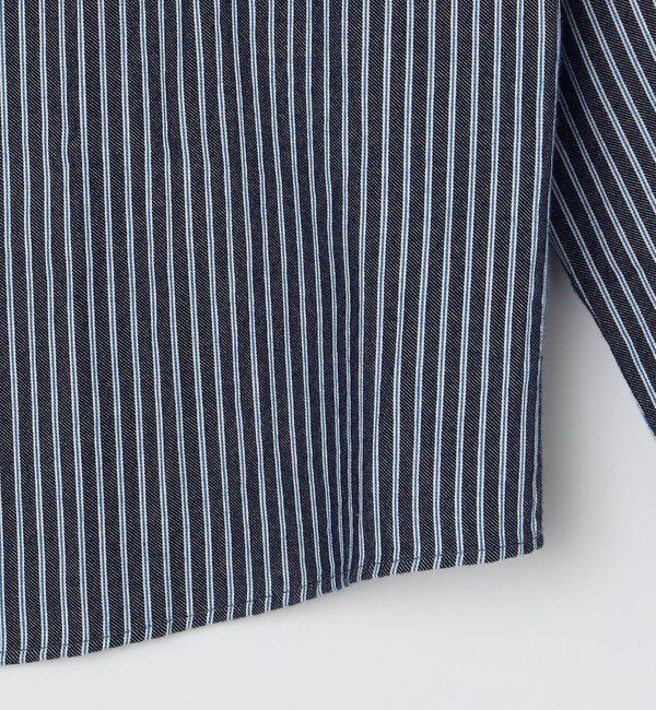 SHIPS「SHIPS: セミワイド ギンガム/ストライプ ビエラ シャツ」|シャツ・ブラウス|