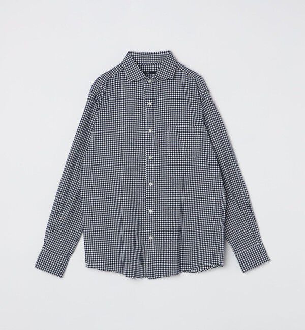 SHIPS「SHIPS: セミワイド ギンガム/ストライプ ビエラ シャツ」|シャツ・ブラウス|