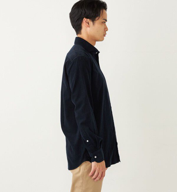 SHIPS Colors 「SHIPS Colors:〈洗濯機可能〉コーデュロイ ワイドカラー シャツ」|シャツ・ブラウス|